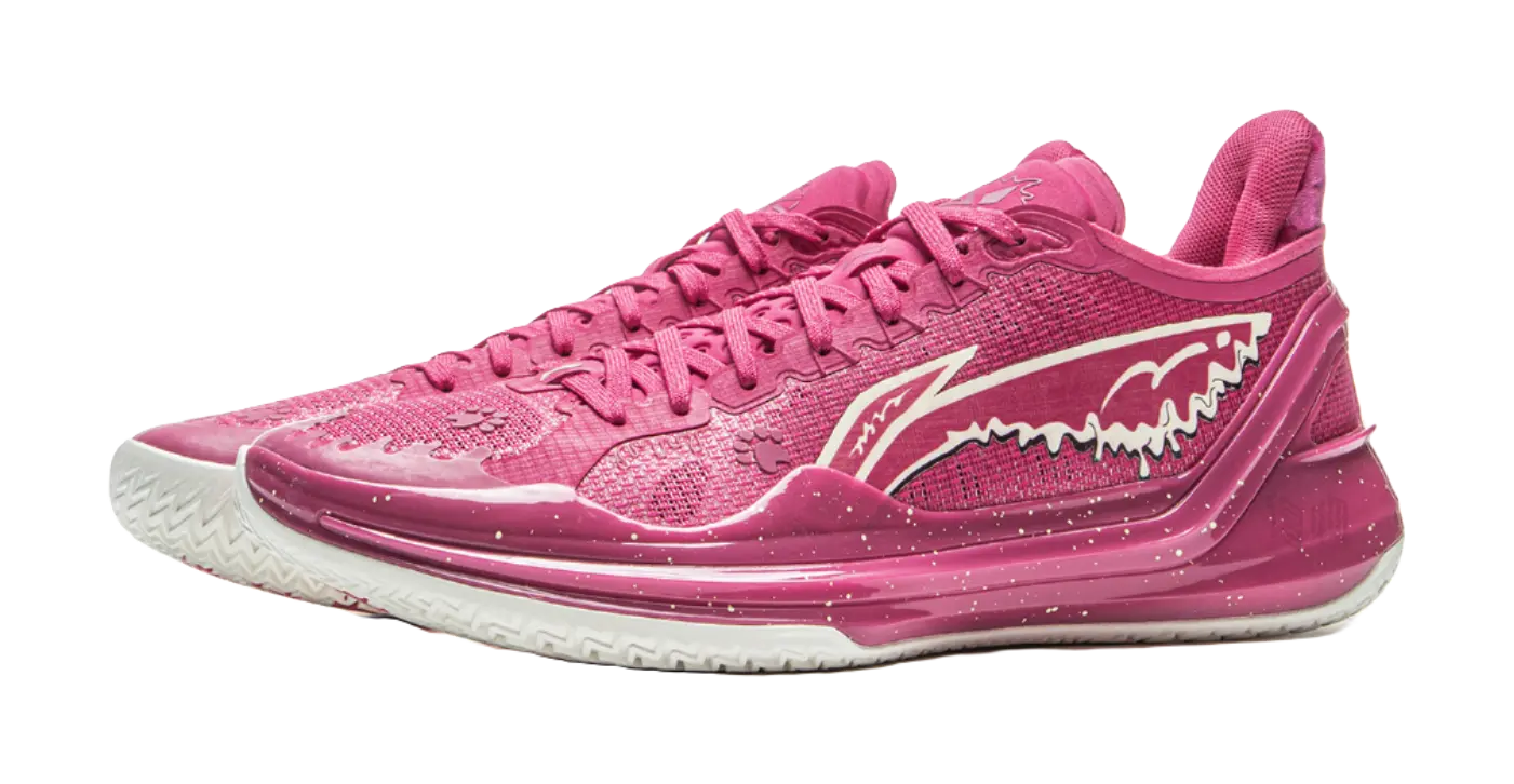 Li-Ning LiRen 4 V2 Low "Strawberry Bear"  vjsneaker.com