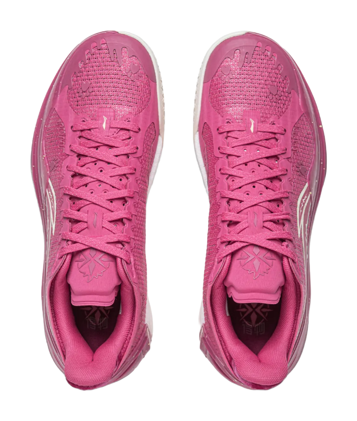 Li-Ning LiRen 4 V2 Low "Strawberry Bear"  vjsneaker.com