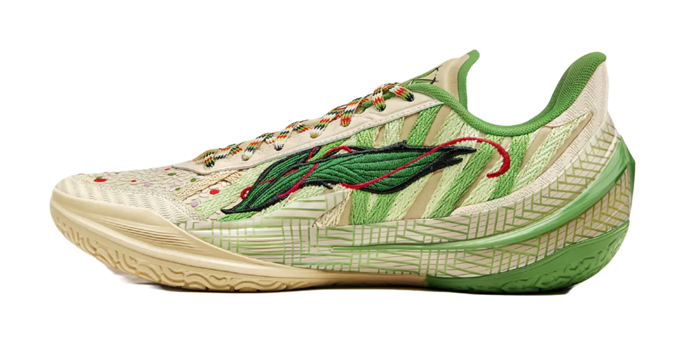 Li-Ning LiRen 5 V2 "Dragon Boat Festival" Limited Edition - Basketball Shoes Mens Green  VJSNEAKER