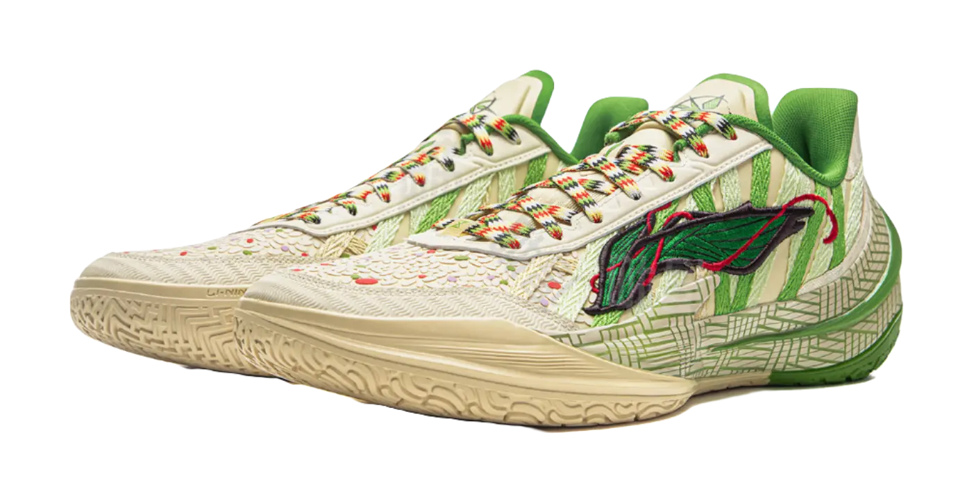 Li-Ning LiRen 5 V2 "Dragon Boat Festival" Limited Edition - Basketball Shoes Mens Green  VJSNEAKER