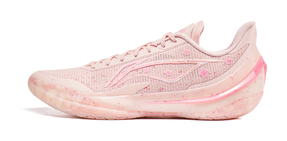 Li-Ning LiRen 5 V2 "Peach Blossom Wine" Limited Edition - Basketball Shoes Mens Pink  VJSNEAKER