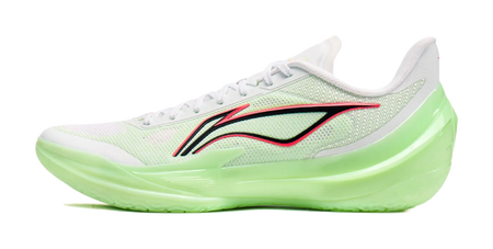 Li-Ning LiRen 5 V2 "Spring Essence" - Basketball Shoes for Men White and Green  VJSNEAKER