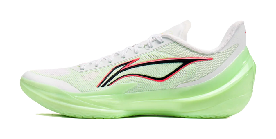 Li-Ning LiRen 5 V2 "Spring Essence" - Basketball Shoes for Men White and Green  VJSNEAKER