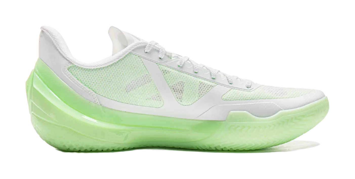 Li-Ning LiRen 5 V2 "Spring Essence" - Basketball Shoes for Men White and Green  VJSNEAKER