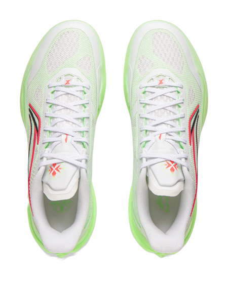 Li-Ning LiRen 5 V2 "Spring Essence" - Basketball Shoes for Men White and Green  VJSNEAKER