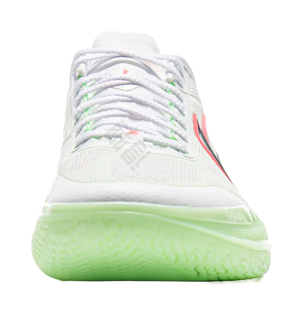 Li-Ning LiRen 5 V2 "Spring Essence" - Basketball Shoes for Men White and Green  VJSNEAKER