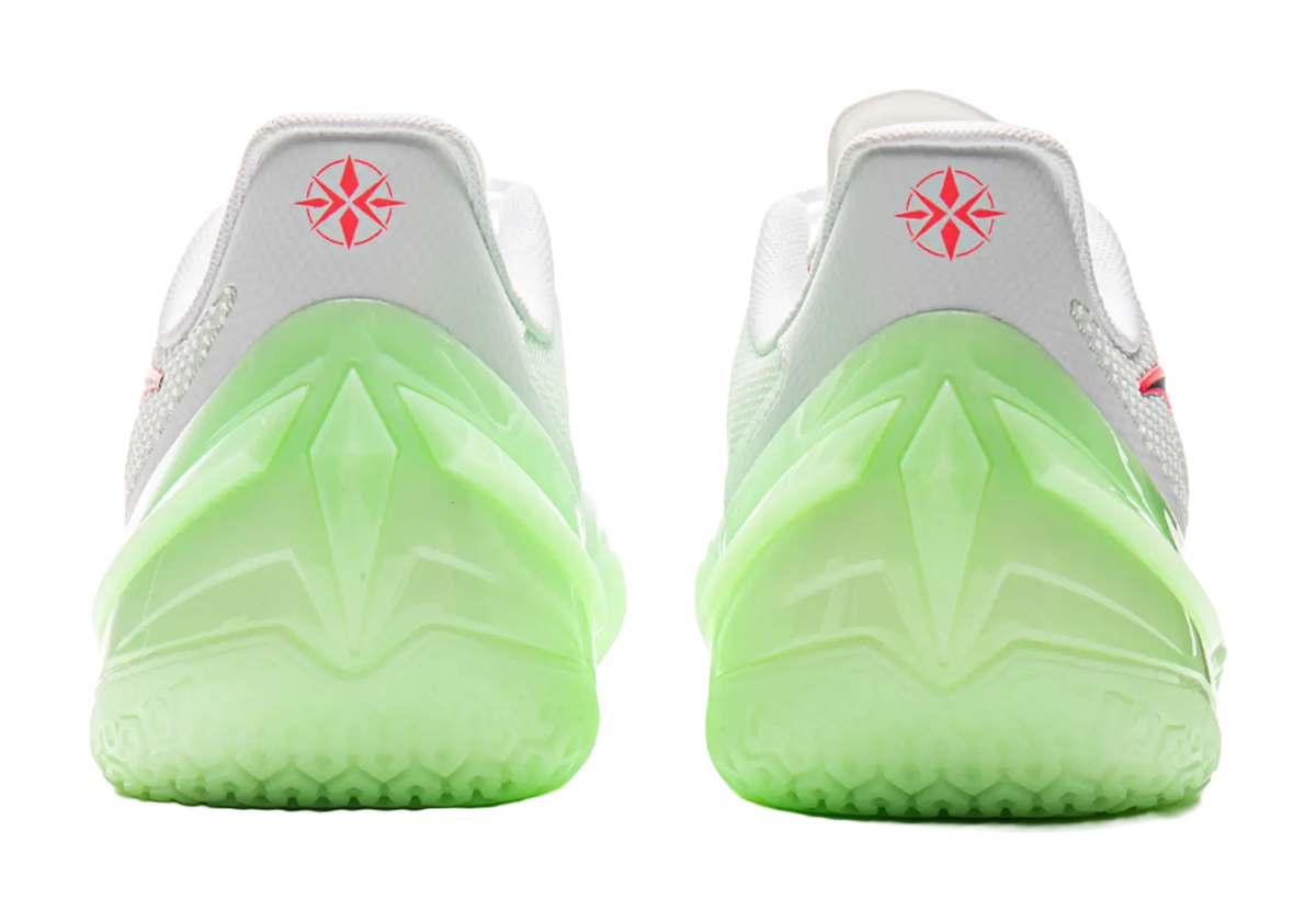 Li-Ning LiRen 5 V2 "Spring Essence" - Basketball Shoes for Men White and Green  VJSNEAKER