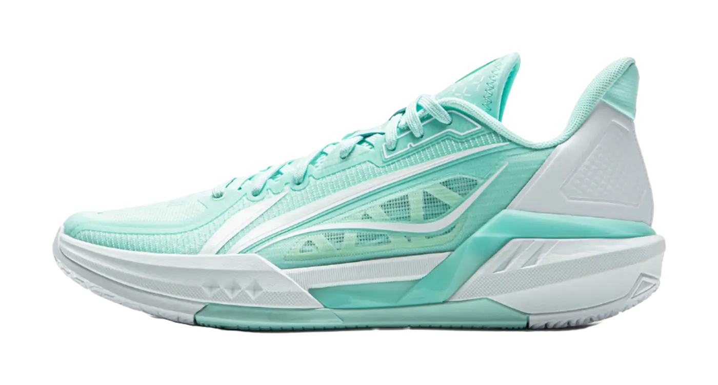 Li Ning Light Speed 3 Basketball Shoes Mens Low top Island Blue White  vjsneaker.com