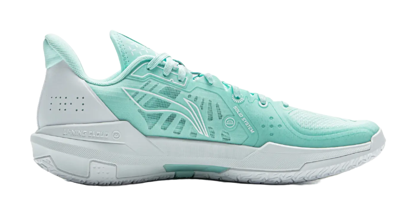 Li Ning Light Speed 3 Basketball Shoes Mens Low top Island Blue White  vjsneaker.com