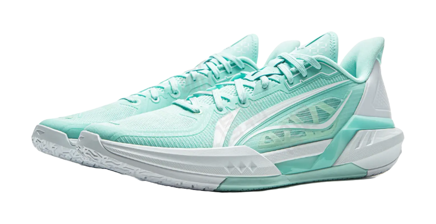 Li Ning Light Speed 3 Basketball Shoes Mens Low top Island Blue White  vjsneaker.com