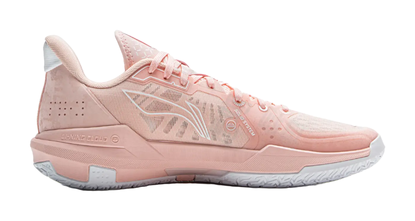 Li Ning Light Speed 3 Basketball Shoes Mens Low top Pink  vjsneaker.com