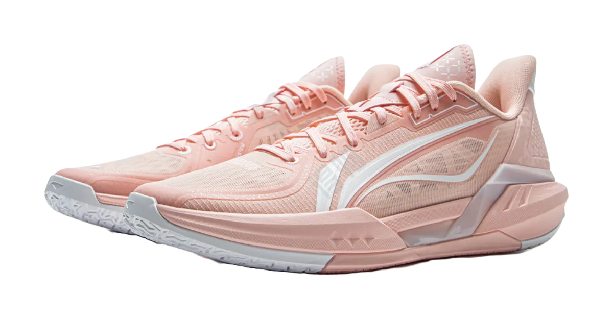 Li Ning Light Speed 3 Basketball Shoes Mens Low top Pink  vjsneaker.com