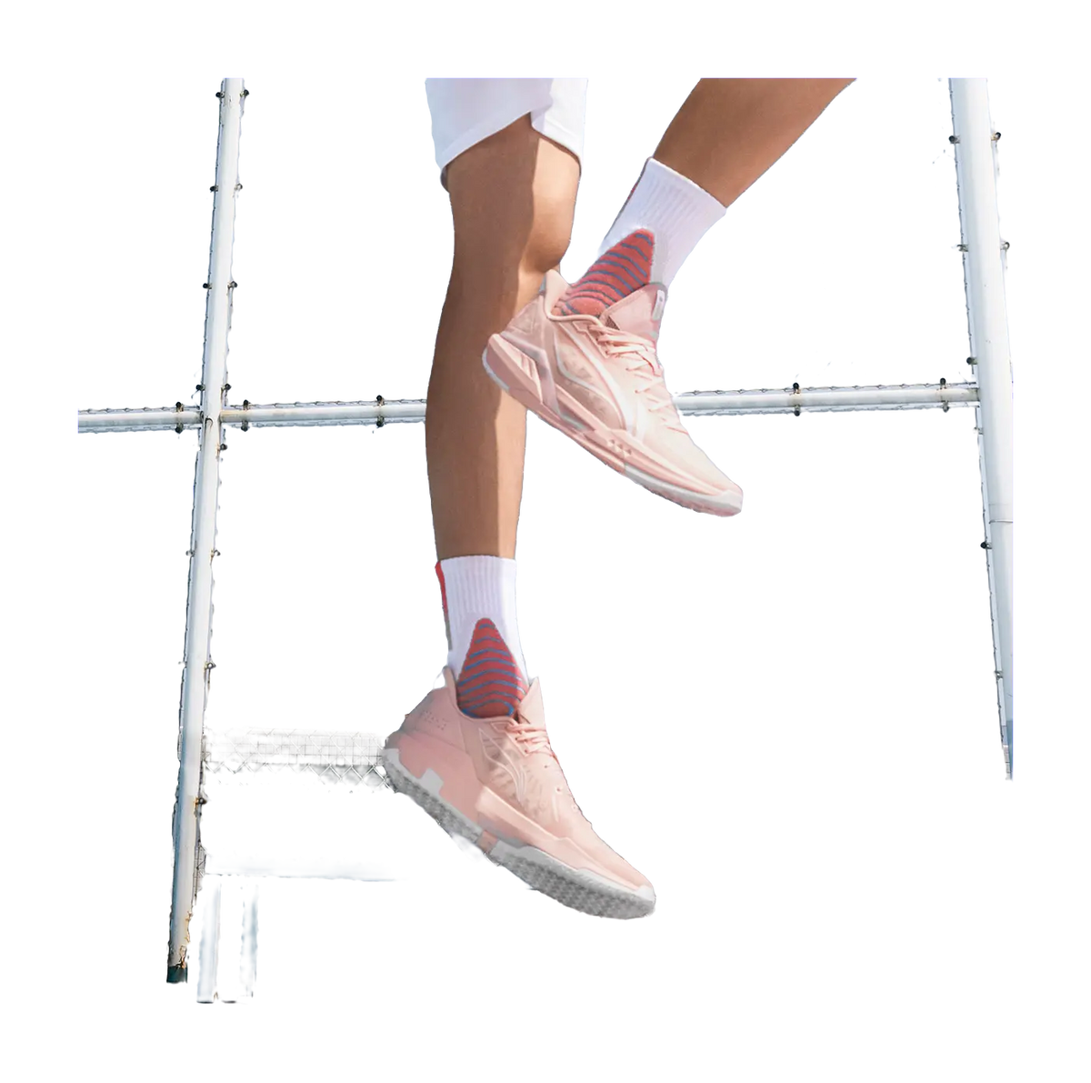 Li Ning Light Speed 3 Basketball Shoes Mens Low top Pink  vjsneaker.com