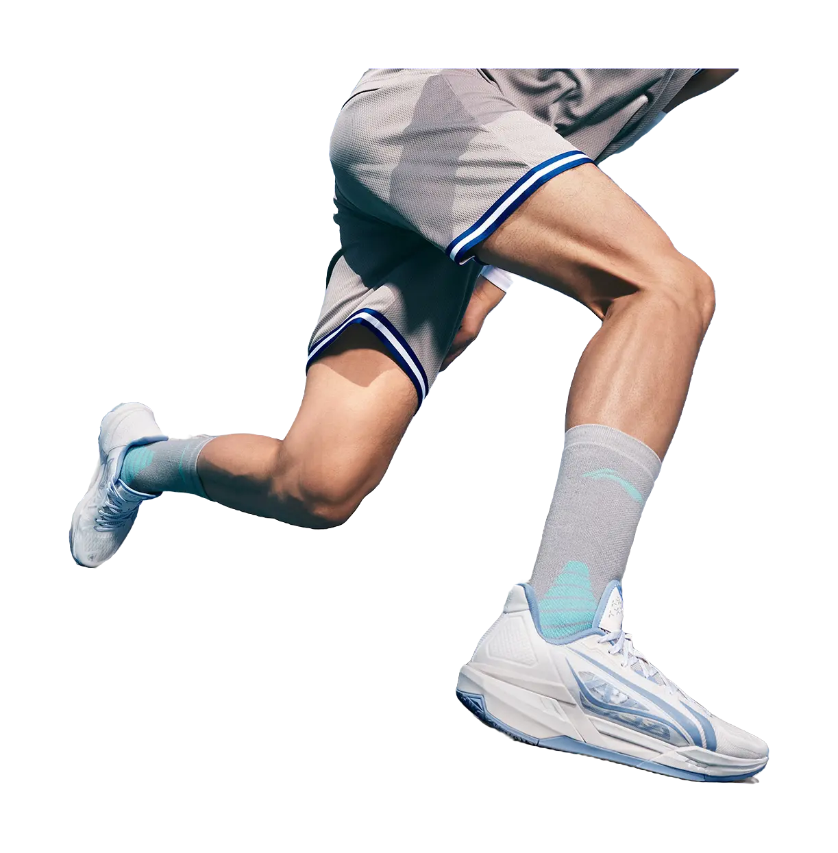 Li-Ning Light Speed 3 "White Blue" ABPV005-4 - Basketball Shoes Men
