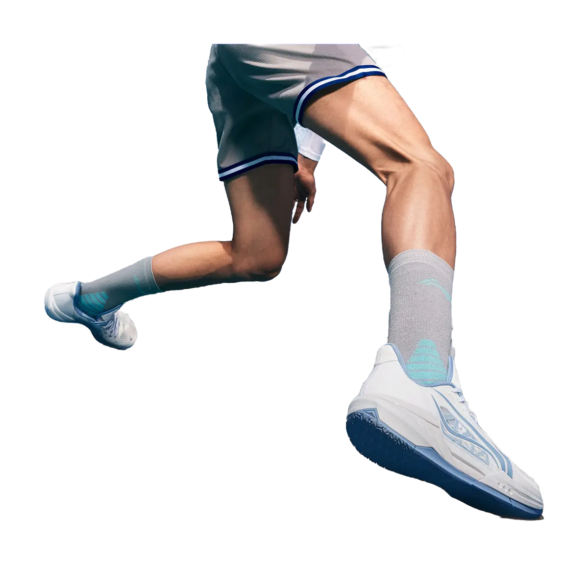 Li-Ning Light Speed 3 "White Blue" ABPV005-4 - Basketball Shoes Men