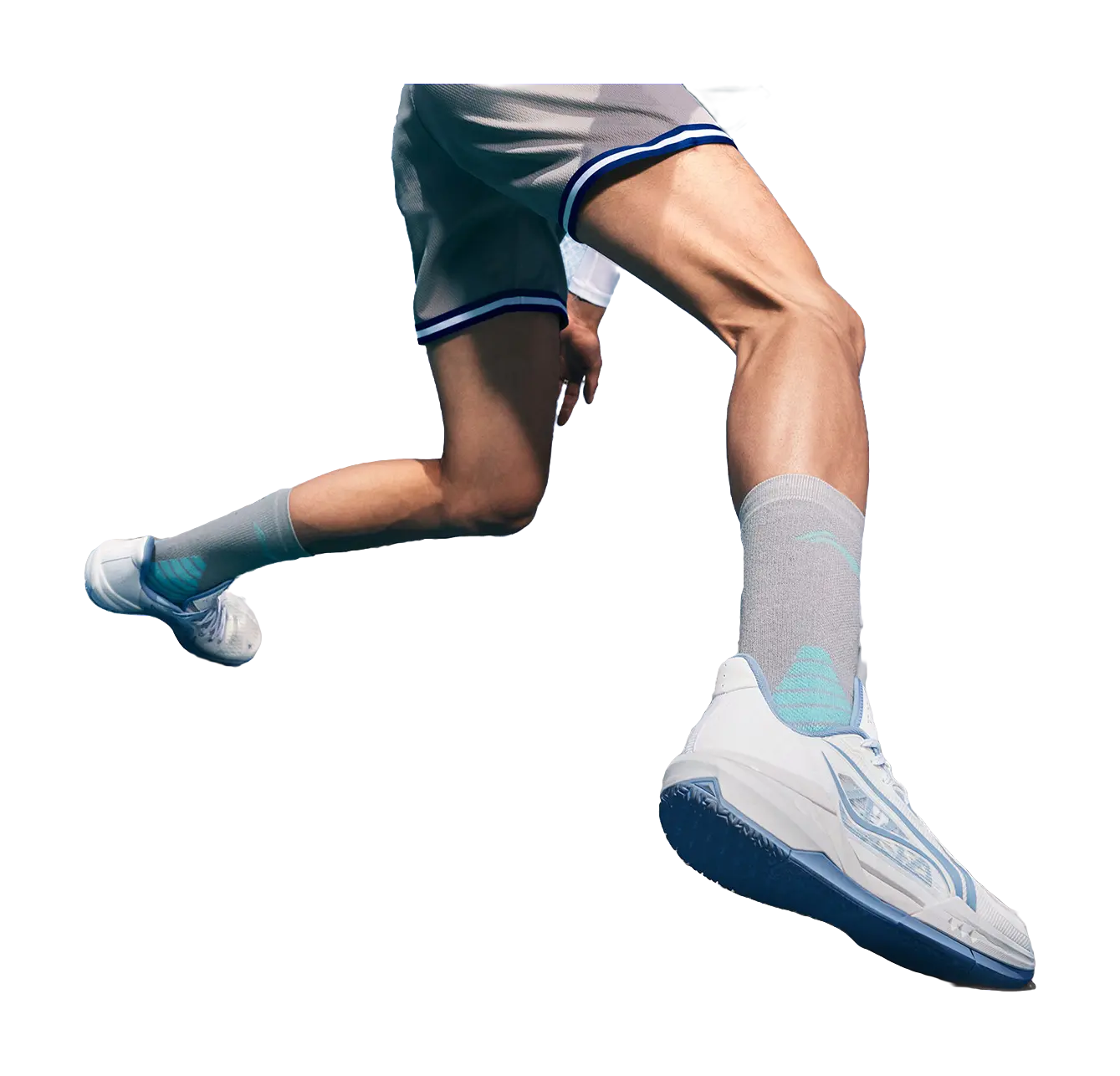 Li-Ning Light Speed 3 "White Blue" ABPV005-4 - Basketball Shoes Men