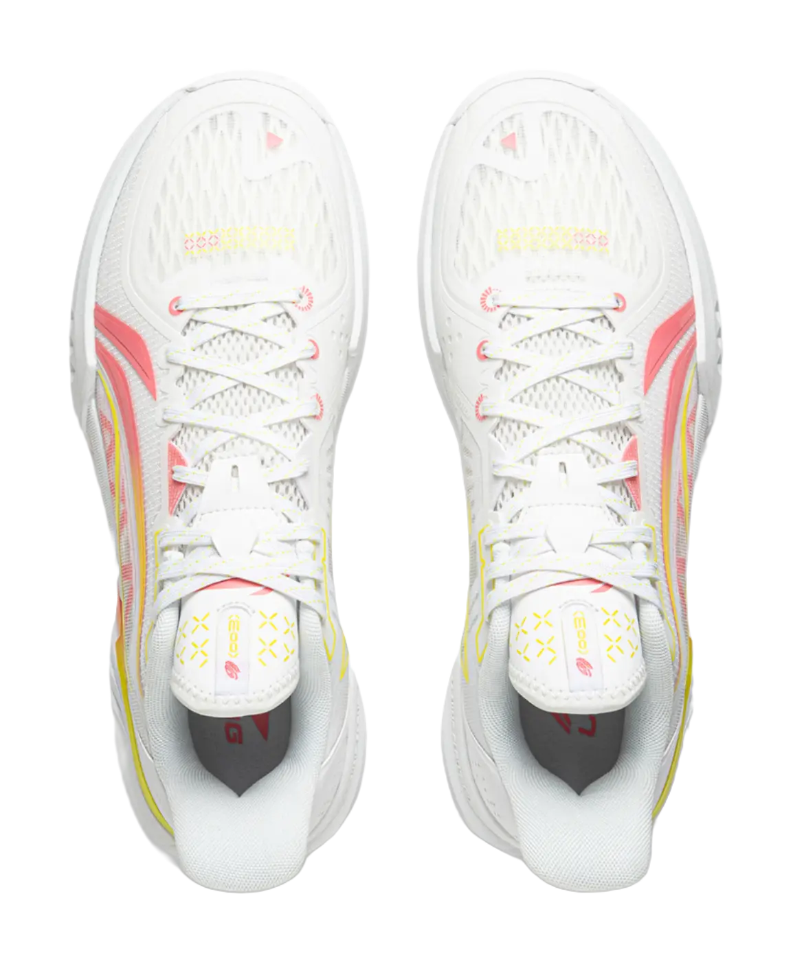 Li Ning Light Speed 3 Basketball Shoes Mens Low top White Pink  vjsneaker.com
