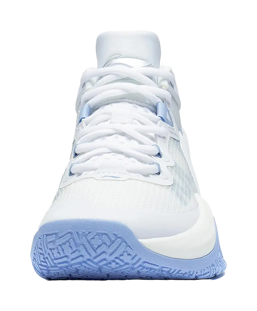 Li Ning Light Speed - White Blue Basketball Shoes for Men 
