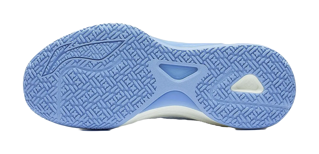 Li Ning Light Speed - White Blue Basketball Shoes for Men 