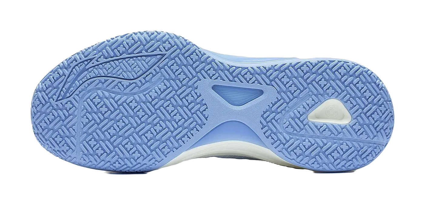 Li Ning Light Speed - White Blue Basketball Shoes for Men 