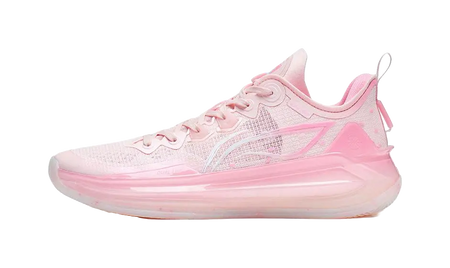 Li Ning Liren 3 V2 Peach Blossom Wine Abrasion Resistant Breathable Low top Basketball Shoes Mens New Light Pink  vjsneaker.com