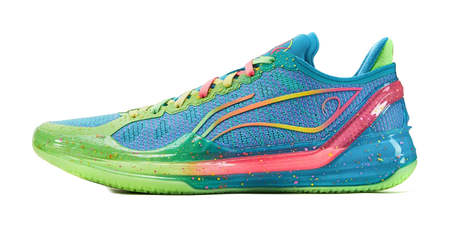 Li-Ning LiRen 4 V2 'Poisonous Frog' ABAU059-1 - Men's Basketball Shoes Turquoise