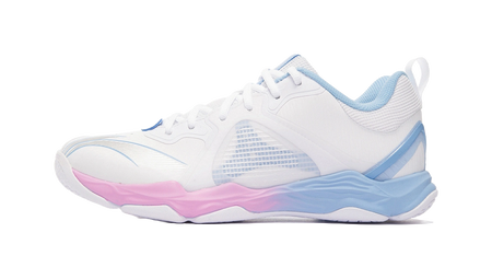 Li Ning Ranger6 LITE Low-Top Badminton Shoes - Shock Absorption Slip & Abrasion Resistant Unisex Standard White 