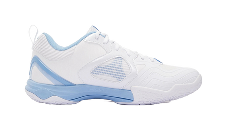 Li Ning Ranger6 LITE Low-Top Badminton Shoes - Shock Absorption Slip & Abrasion Resistant Unisex Standard White 