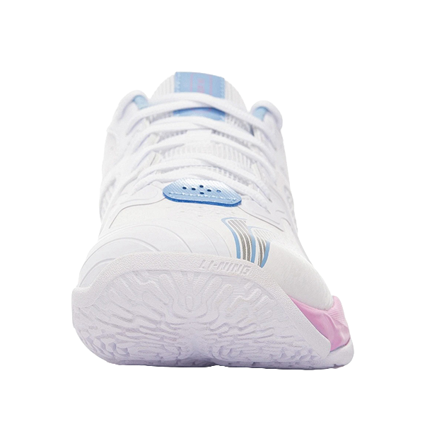 Li Ning Ranger6 LITE Low-Top Badminton Shoes - Shock Absorption Slip & Abrasion Resistant Unisex Standard White 