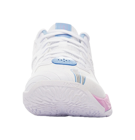 Li Ning Ranger6 LITE Low-Top Badminton Shoes - Shock Absorption Slip & Abrasion Resistant Unisex Standard White 