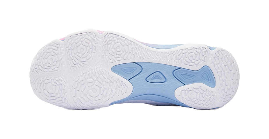 Li Ning Ranger6 LITE Low-Top Badminton Shoes - Shock Absorption Slip & Abrasion Resistant Unisex Standard White 