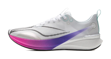 Li-Ning Red Hare 8 PRO White Purple - Running Shoes PROBAR LOC  VJSNEAKER