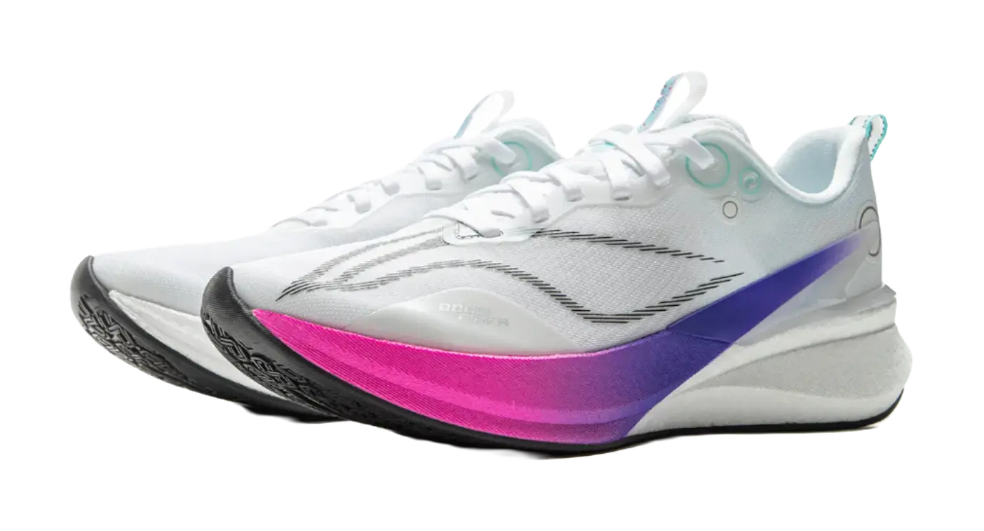Li-Ning Red Hare 8 PRO White Purple - Running Shoes PROBAR LOC  vjsneaker.com