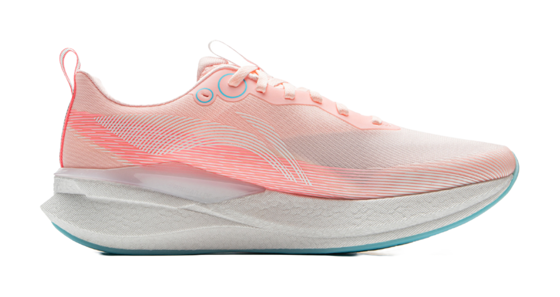 Li Ning Red Hare 8PRO - Cushioned Low-Top Running & Training Shoes for Men in Pink 