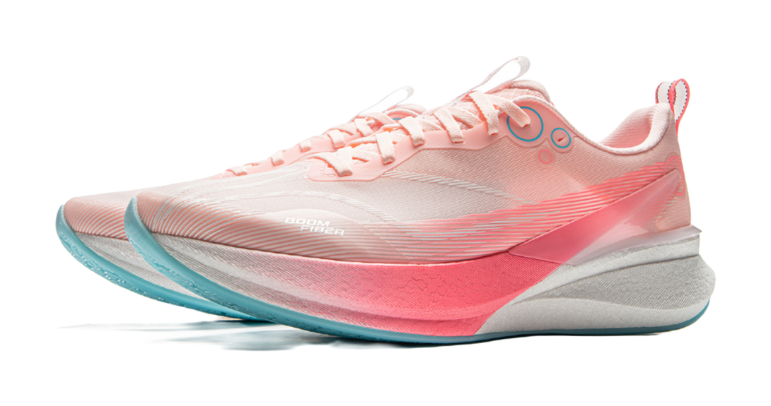 Li Ning Red Hare 8PRO - Cushioned Low-Top Running & Training Shoes for Men in Pink 