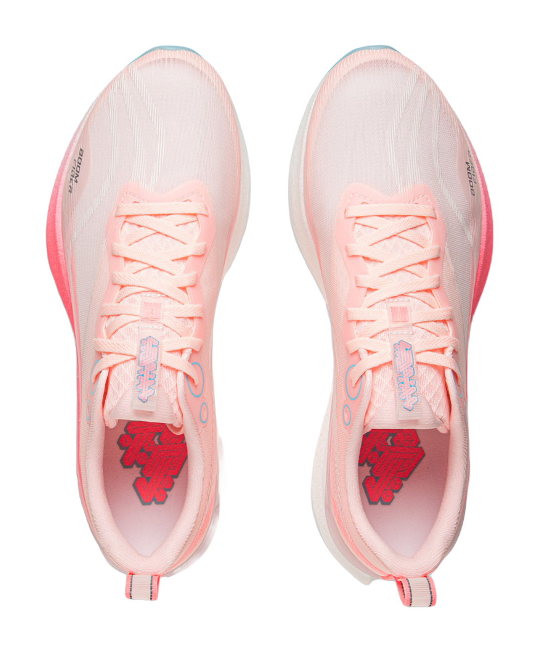 Li Ning Red Hare 8PRO - Cushioned Low-Top Running & Training Shoes for Men in Pink 