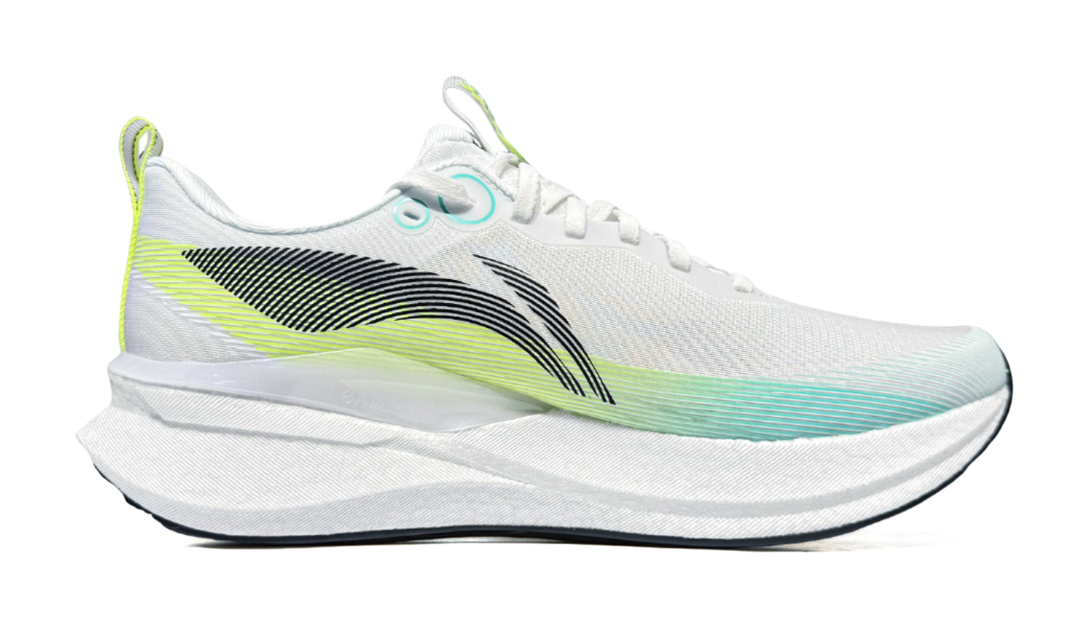 Li Ning Red Hare 8PRO - Cushioned & Durable Low-Top Racing Running Shoes for Men in Standard White 