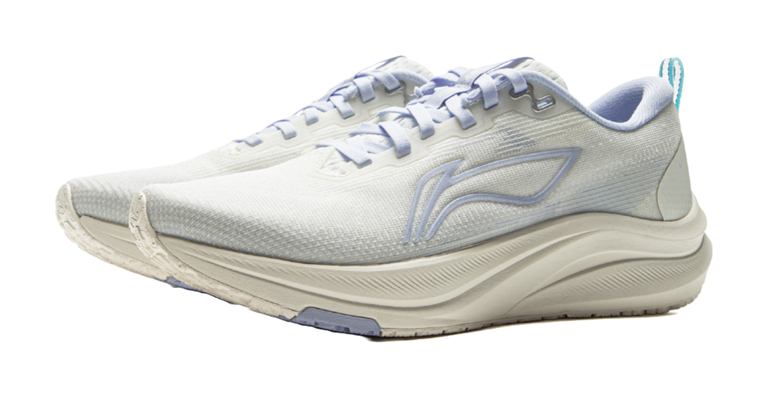 Li Ning Red Rabbit 8 - Women's Low-Cut Running Shoes for Physical Test & Marathon Training with Professional Cushioning for Women in Blue 