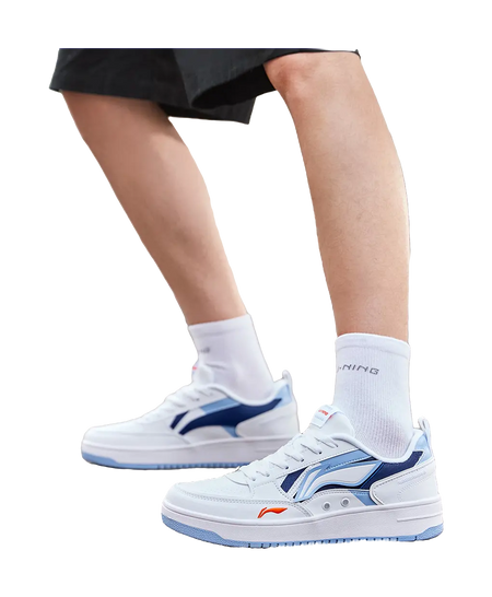 Li Ning Sea And Sichuan Slip Resistant Cushioning Abrasion Resistant Lightweight Low top Skateboard Shoes Mens  vjsneaker.com
