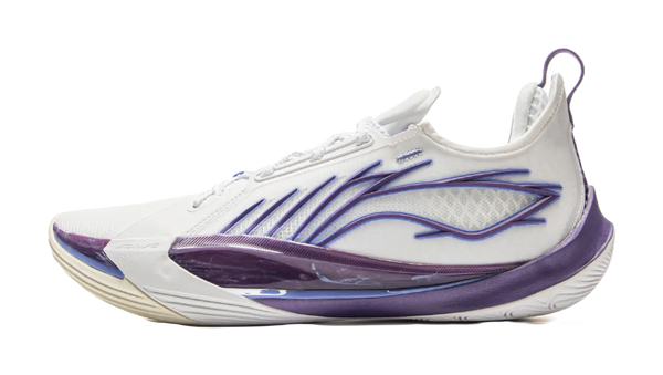 Li Ning Sonic 13 - White Purple Basketball Shoes for Men 