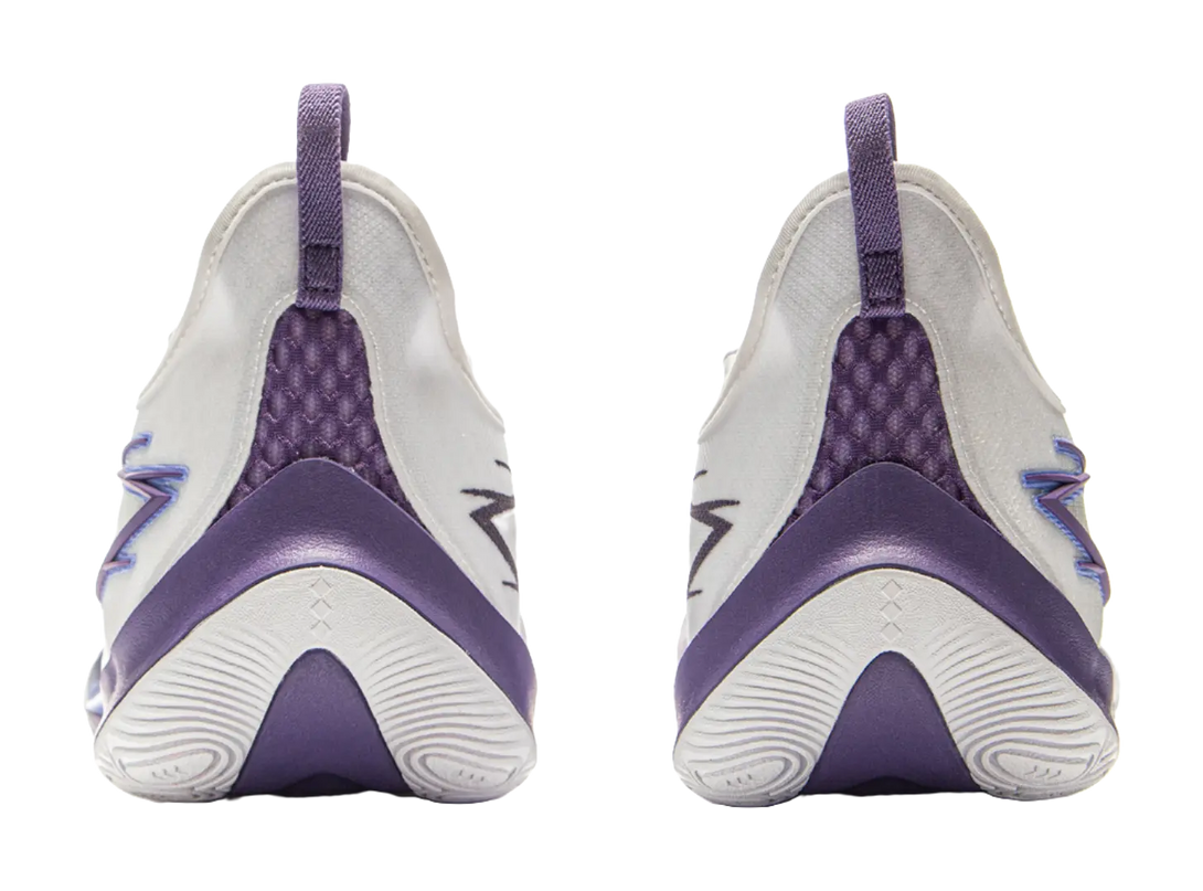Li Ning Sonic 13 - White Purple Basketball Shoes for Men 