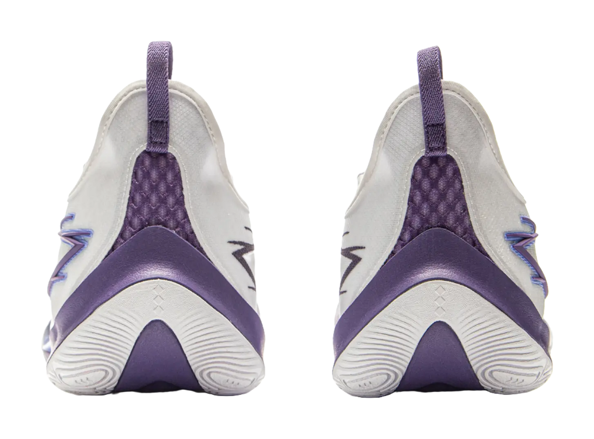 Li Ning Sonic 13 - White Purple Basketball Shoes for Men 