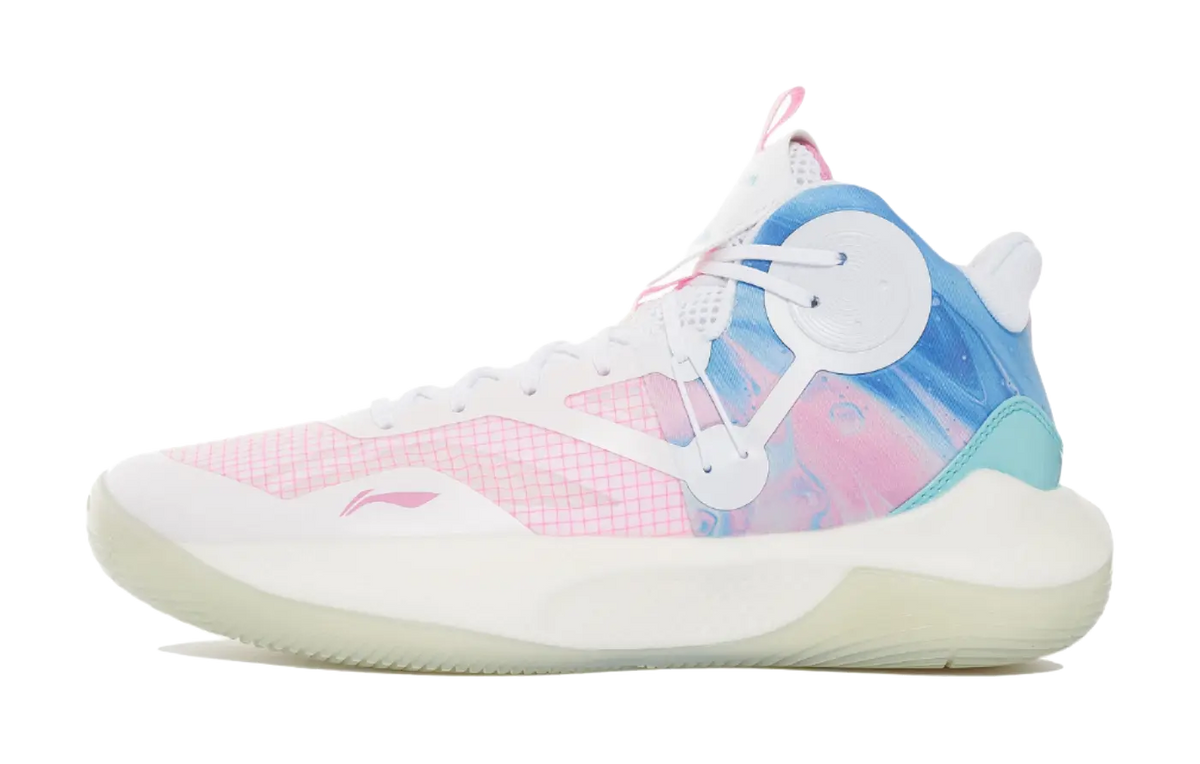 Li Ning Sonic 9 Team - Pink Men's Basketball Shoes 