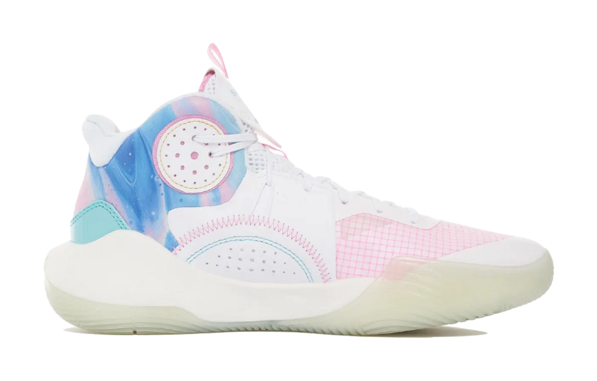 Li Ning Sonic 9 Team - Pink Men's Basketball Shoes 