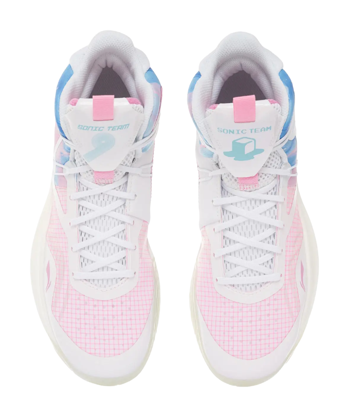 Li Ning Sonic 9 Team - Pink Men's Basketball Shoes 