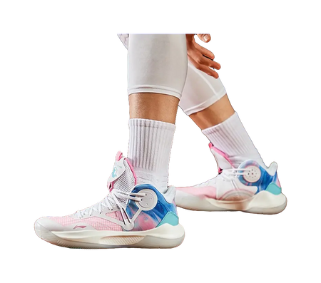 Li Ning Sonic 9 Team - Pink Men's Basketball Shoes 