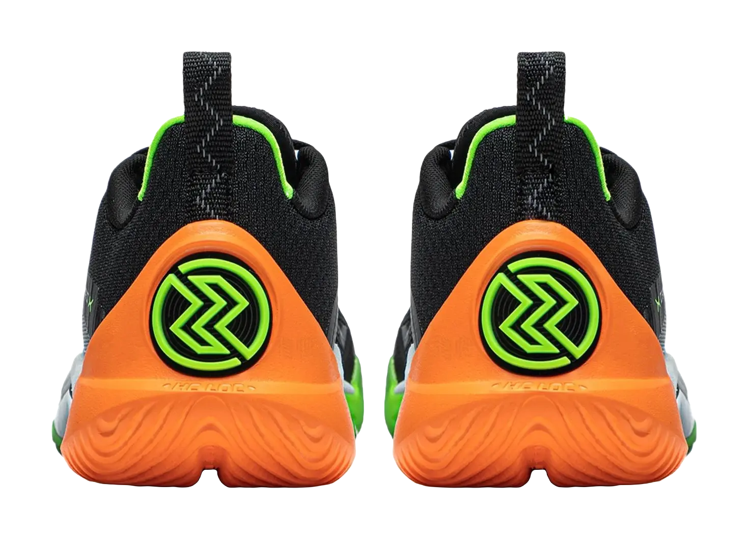 Li Ning Speed 10 Basketball Shoes Mens Low top Black Green Orange  vjsneaker.com