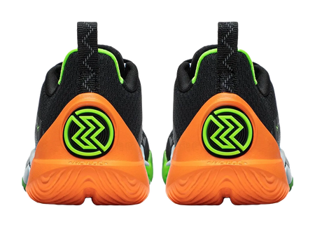 Li Ning Speed 10 Basketball Shoes Mens Low top Black Green Orange  vjsneaker.com