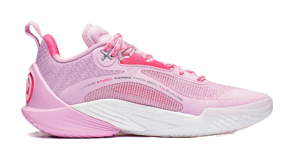 Li-Ning Speed 10 "Pink Leopard" ABAT085-66 - Basketball Shoes Unisex Pale Pink White