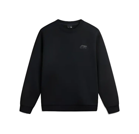 Li Ning Sweatshirts Unisex Crew Neck Thickened Regular  vjsneaker.com